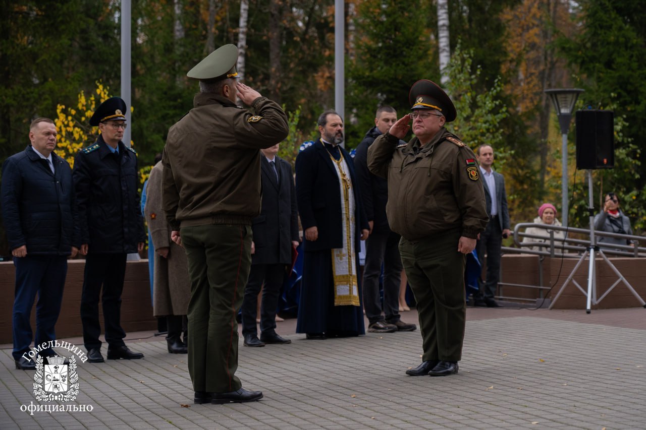 Торжественная церемония отправки призывников на военно-историческом комплексе «Партизанская криничка»